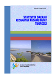 Statistik Daerah Kecamatan Padang Barat Tahun 2013