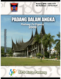 Padang Dalam Angka 2009