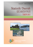 Statistik Daerah Kecamatan Pauh Tahun 2013