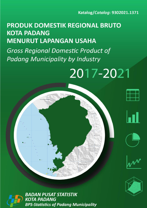 Produk Domestik Regional Bruto Kota Padang Menurut Lapangan Usaha 2017-2021