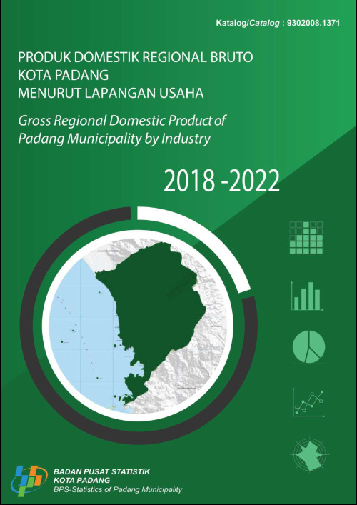 Produk Domestik Regional Bruto Kota Padang Menurut Lapangan Usaha 2018-2022